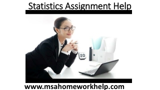 Statistics Assignment Help
