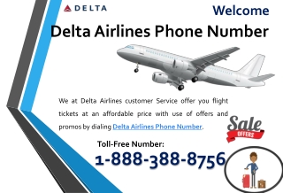 Ticket Cancellation | Delta Airlines Phone Number 1-888-388-8756 toll-free