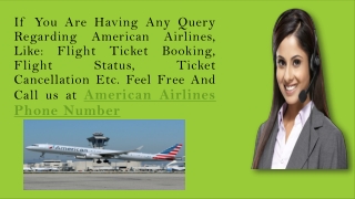 Call American Airlines Customer Service for Attractive Offers