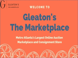 Top 10 Auction Companies in Atlanta - Gleaton's The Marketplace