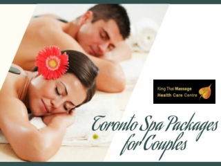 Book Spa Packages for Couples in Toronto