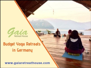 Budget yoga retreats in Germany-Gaia Retreat House