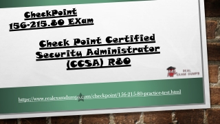 Get Valid CheckPoint 156-215.80 Exam Study Guide - 156-215.80 Exam Dumps