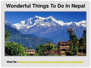 Nepal Tour Package