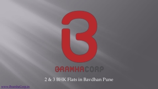 2 & 3 BHK Flats in Bavdhan Pune