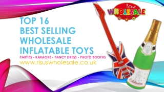 Top 16 - The Best Selling Wholesale Inflatable Toys
