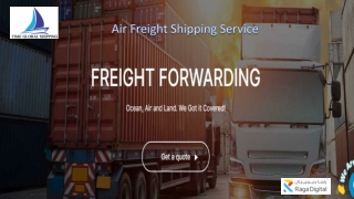 Air Freight Shipping Service