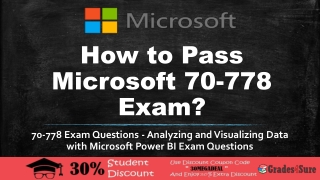Microsoft MCSA-BI Reporting 70-778 Question Answers Dumps