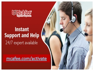 how to setup and activate mcafee