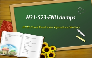 H31-523-ENU HCIE-Cloud DataCenter Operations dumps