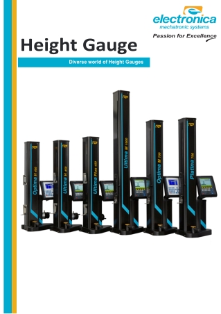 Vertical Measuring Instruments Of Height Gauges , 2D Measurement , Ultima Plus - EMS