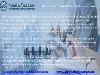 Get Loan From Need a Fast Loan
