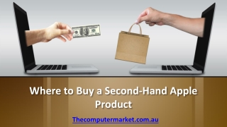 Where to Buy a Second-Hand Apple Product?