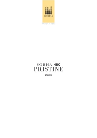 Sobha HRC Pristine Housingman