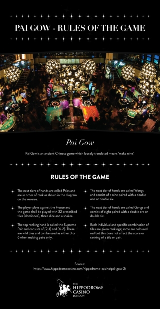 Pai Gow - Rules of the Game