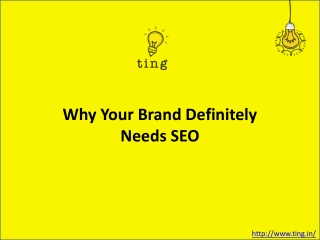 Why Your Brand Definitely Needs SEO