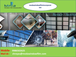 Frosted Film Dealers Bangalore