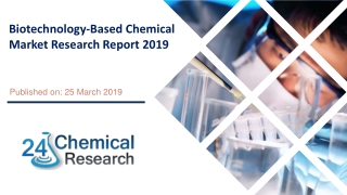 Biotechnology-Based Chemical Market Research Report 2019