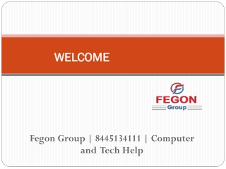 Fegon Group LLC | 8445134111 | Computer and Tech Help