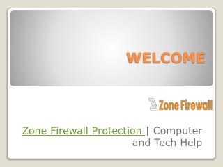 Zone Firewall Protection | Computer and Tech Help