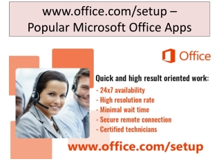 Office.com/setup - Download and install Office setup on your device