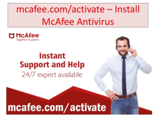 McAfee.com/Activate - Steps to download McAfee antivirus on Windows and macOS