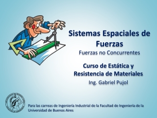 Sistemas Espaciales de Fuerzas - Ejercicio de Aplicación (06.02)