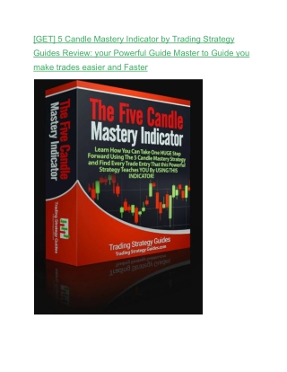 5 Candle Mastery Trading Strategy