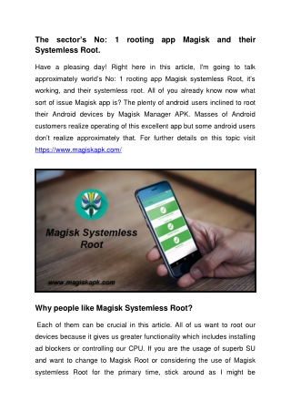 Magisk APK Latest Download & How to Use Magisk