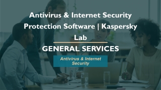 Kaspersky Antivirus & Internet Security Protection Software
