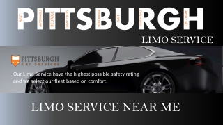 Limo Service Near Me - (724) 737-8057