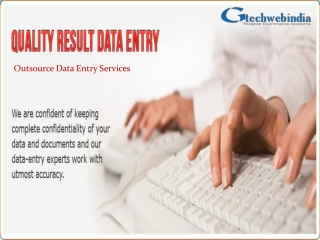 Get Accurate Outsource Data Entry Services