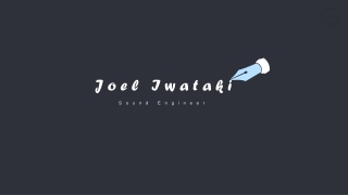 Joel Iwataki - Experienced Professional From United States