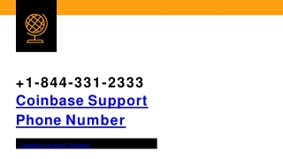 coinbase support number 1-844-331-2333