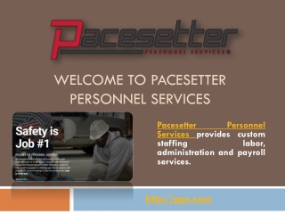 Payroll Services with Pacesetter at pps.com