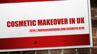 Cosmetic Makeover in UK