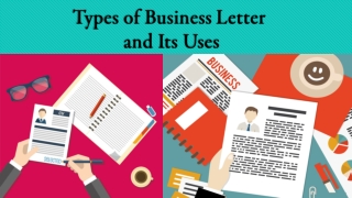 Types of Business Letter and Its Use