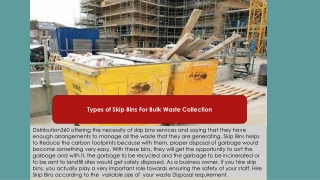 Types of Skip Bins For Bulk Waste Collection