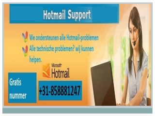 Hotmail Klantenservice Nederland 31-858881247
