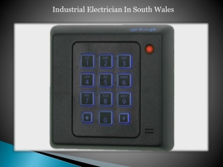 Industrial Electrician In South Wales