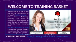 Best Red Hat Training in Noida | Red Hat Certification in Noida | Red Hat Training Institute in Noida