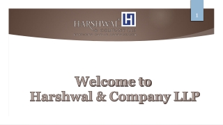 Remote Financial Controller – Harshwal & Company LLP