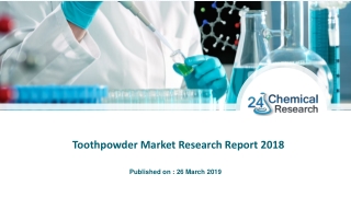 Toothpowder Market Research Report 2018