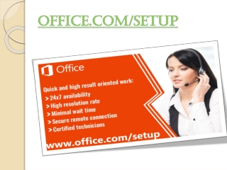 OFFICE.COM/SETUP