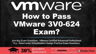 2019 Latest VMware 3V0-624 Practice Questions