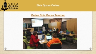 Shia Quran Teaching Online