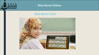 Shia Quran Tutor