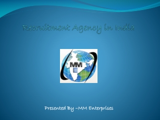 MM Enterprises Recruitment Agencies in India