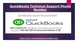 Take a glance at QuickBooks Technical Support Phone Number 1-855-236-7529 for advanced features of QB