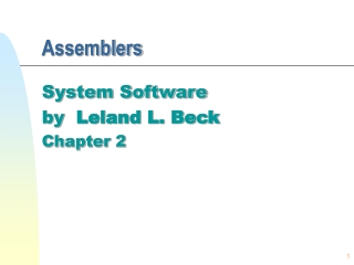 Assemblers